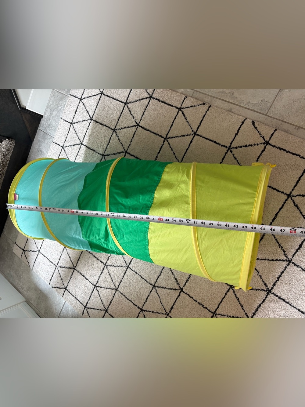 LOVEVERY Organic Cotton Play Tunnel - Picture 3 of 4